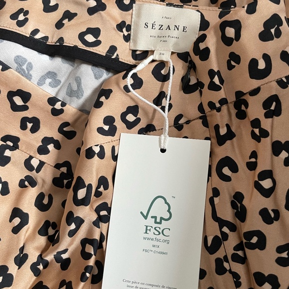 NWT Sézane Sandy skirt 38 - Picture 3 of 5